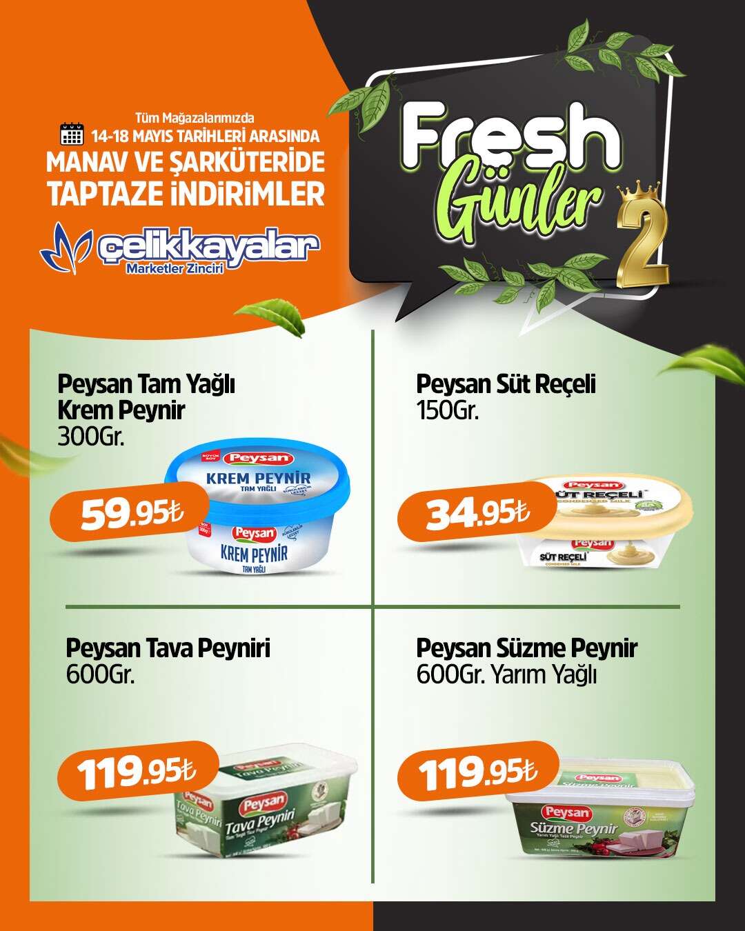 Konya’da market raflarında büyük indirim başladı 18